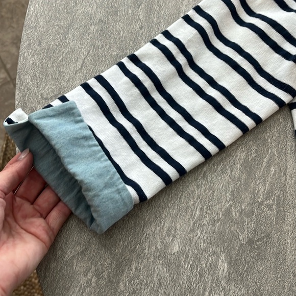 Southern Tide Navy & White Chambray Detail Collar & Cuff XS - Picture 7 of 10